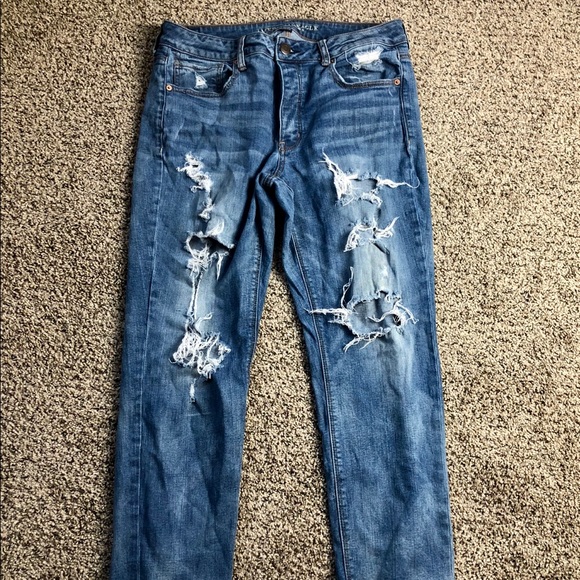 American Eagle Outfitters Denim - Distressed American Eagle Jeans